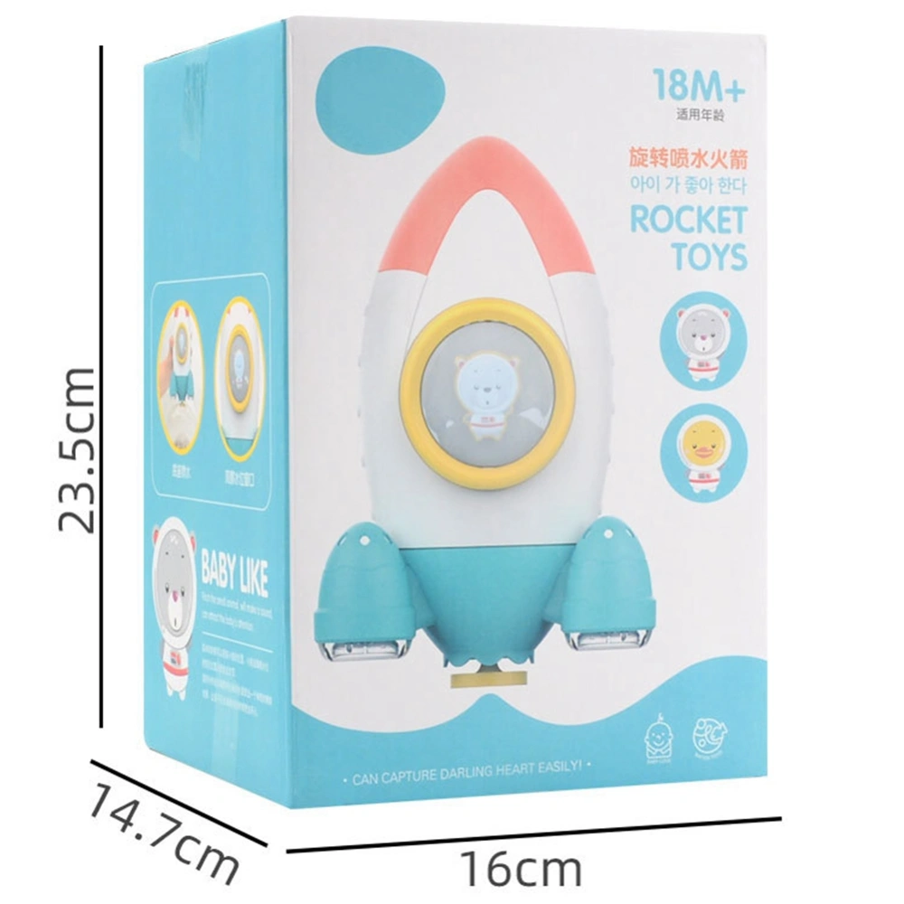 Rocket Rotating Water Spray Bath Toys