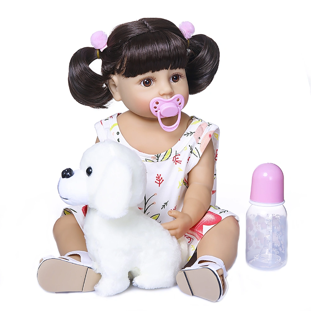 Real Looking Soft Silicone Girl Doll with Detachable Head and Limbs