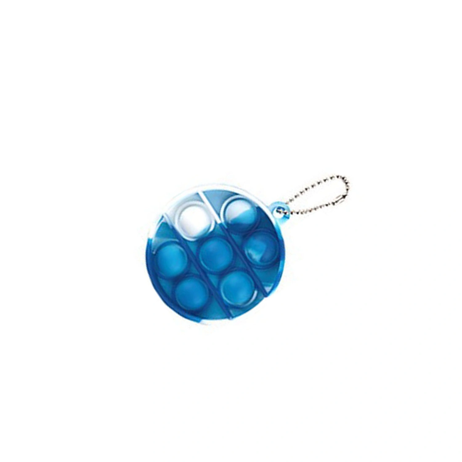 Push Pop Bubble Fidget Toy Sensory Toy Keychain Anti-Anxiety Tool