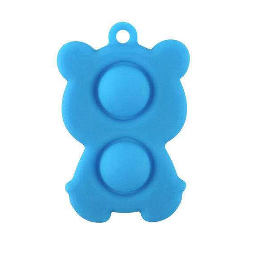 Simple Dimple Fidget Toy, Pop It Up Bubble Sensory Toy Keychain