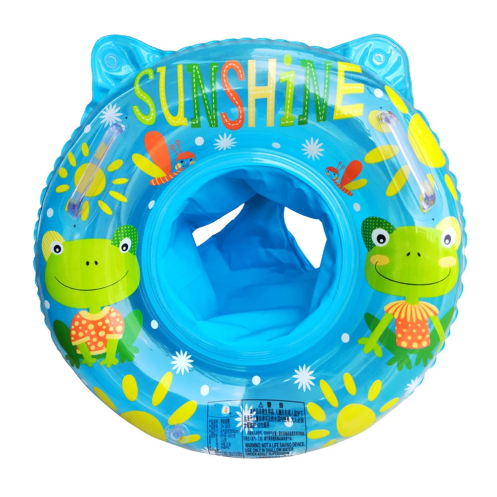 Summer Children Inflatable Swimming Ring, Printing Seat Swim Ring