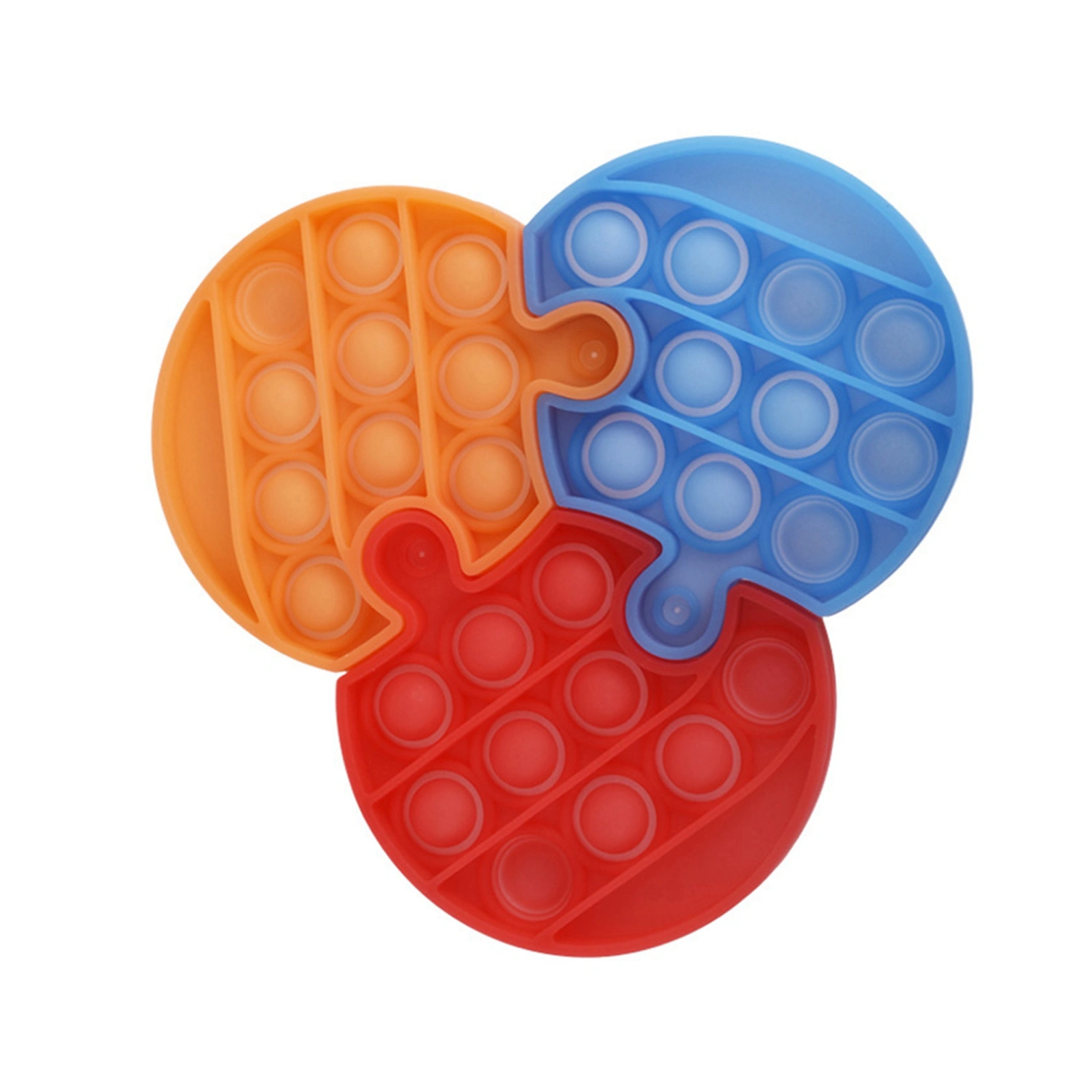 Push Bubble Fidget Toy Anti-Anxiety Sensory Toy Stress Reliever Puzzle
