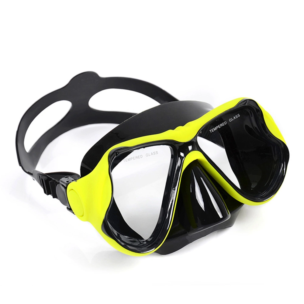 Adults Swim Mask, Clear Wide View Anti-Fog Snorkeling Goggles