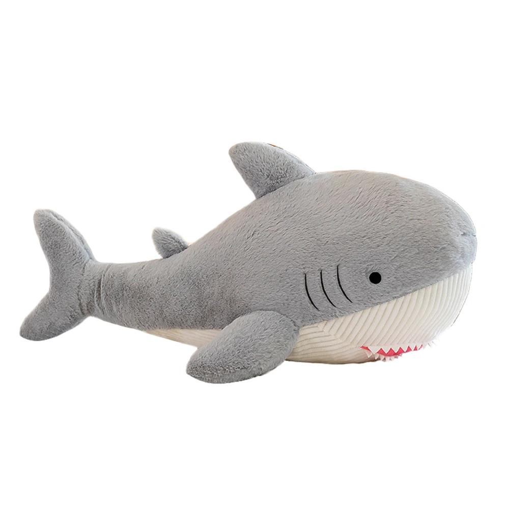 Cartoon Shark Stuffed Plush Doll, Cute Soft Pillow Toy Birthday Gift