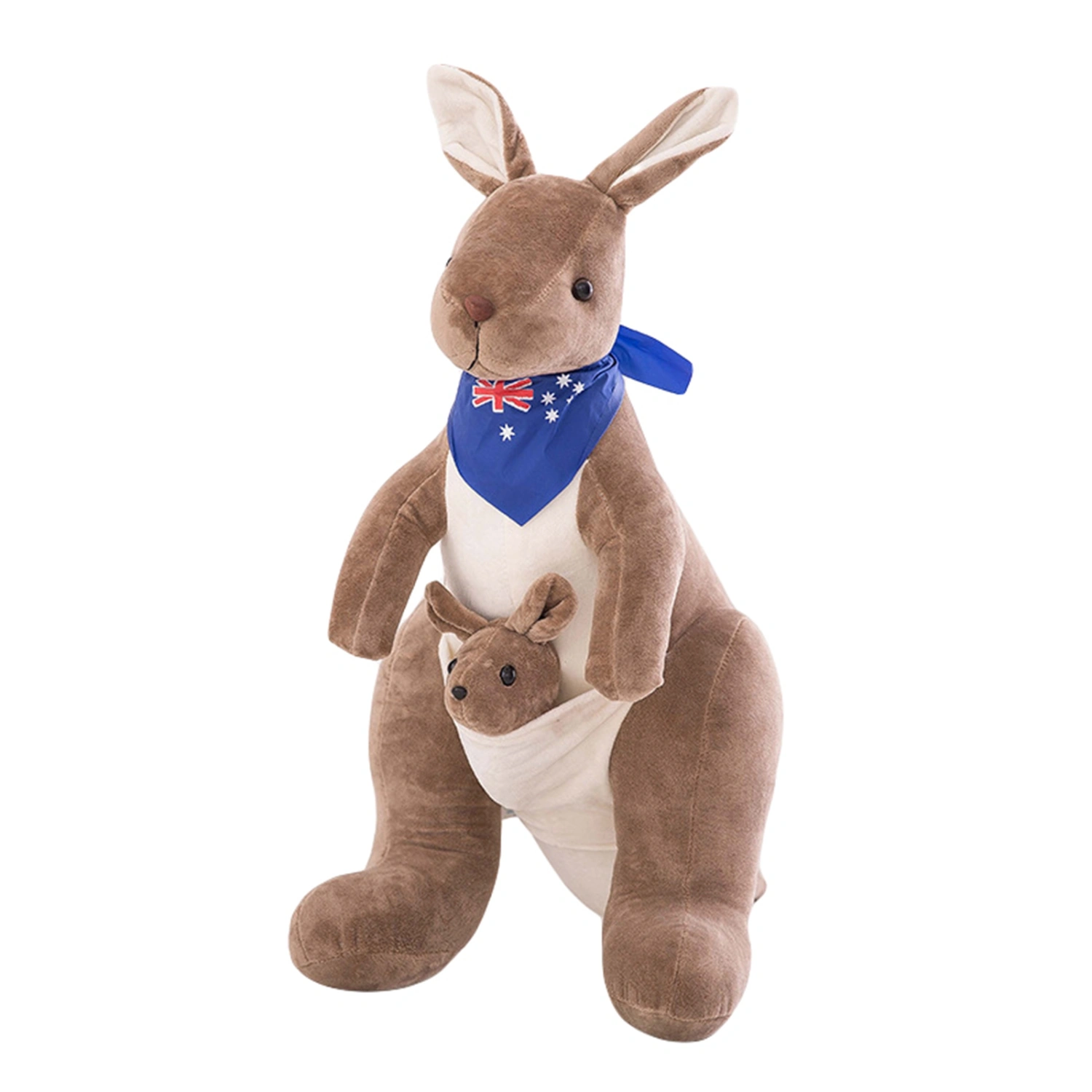 Creative Doll Toy, Cartoon Kangaroo Mom Kids Doll Cute Ornament 