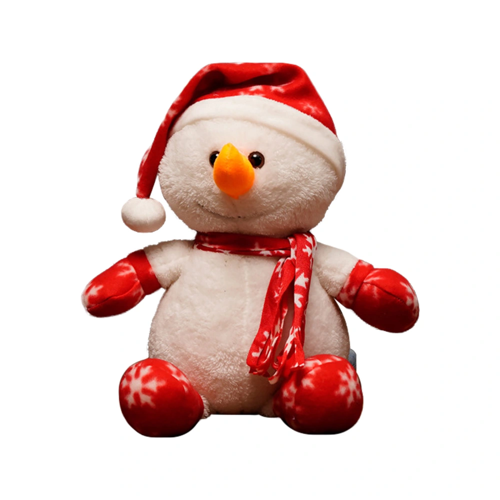 Christmas Plush Toy, Snowman Reindeer Stuffed Animal Collectible Doll