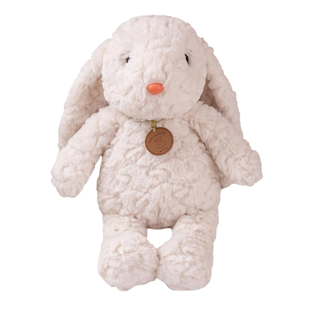 Rabbit Stuffed Plush Doll, Cute Soft Portable Toy Birthday Gift