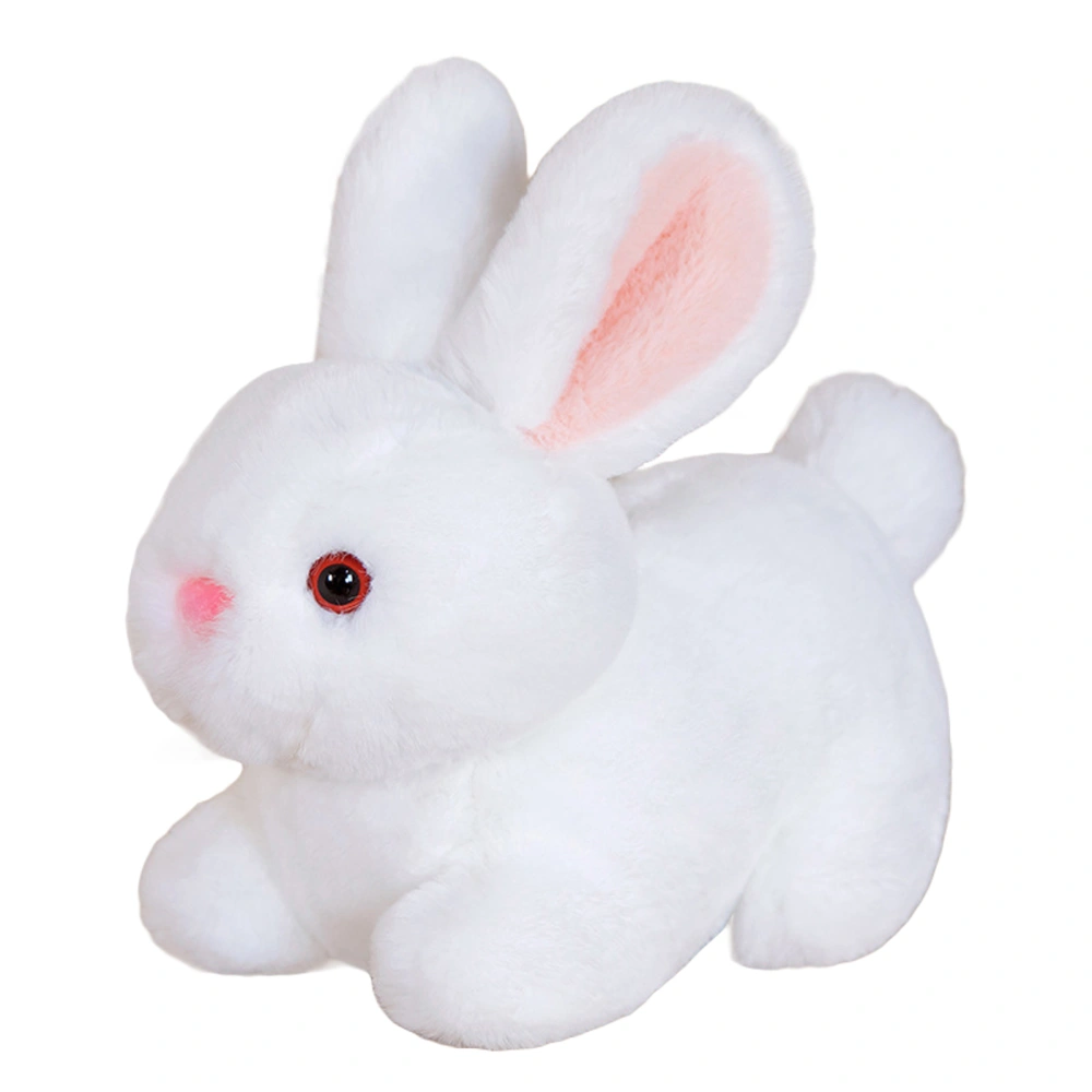 Bunny Stuffed Animal, Realistic Cuddly Rabbit Plush Toy Bedtime Friend