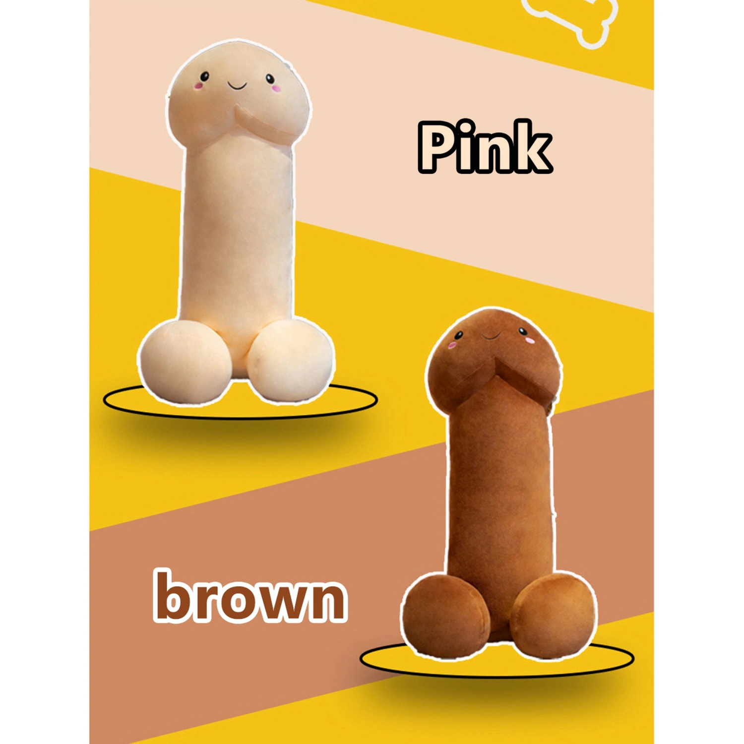 Cartoon Stuffed Plush Doll, Cute Funny Soft Pillow Toy Birthday Gift
