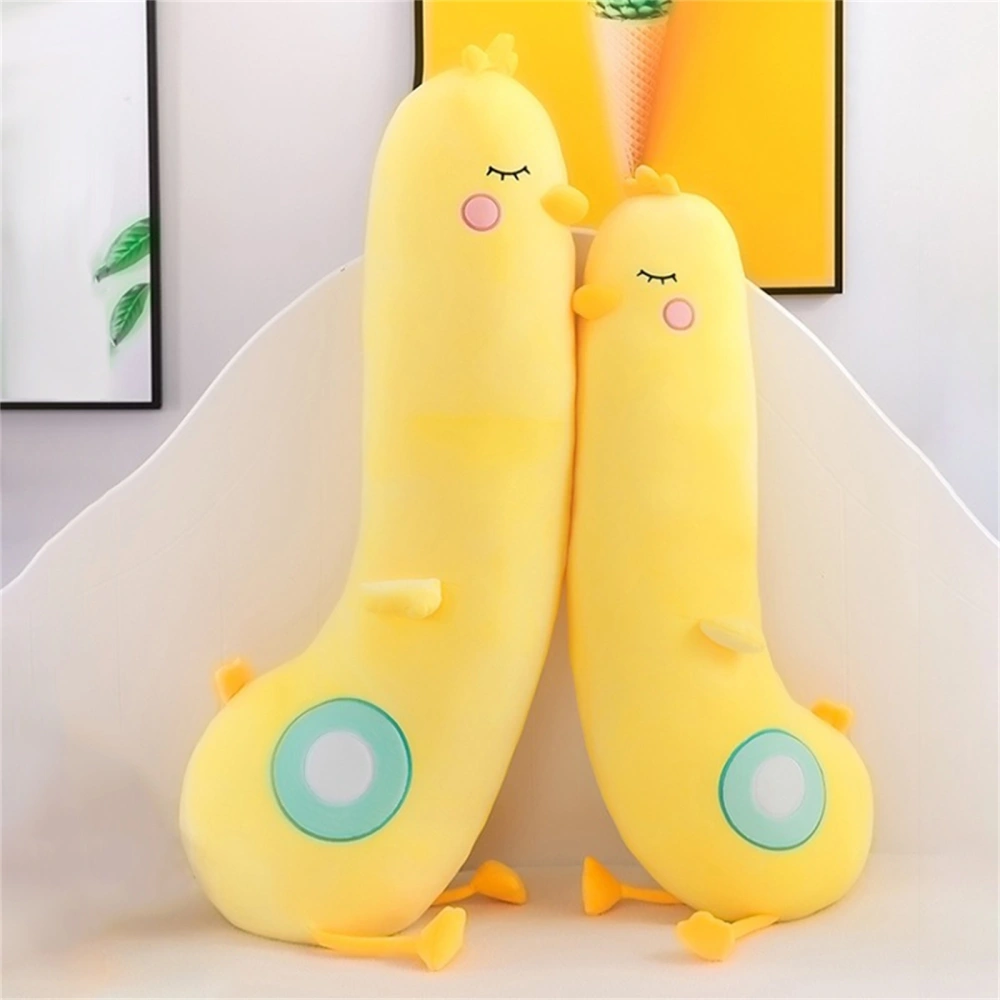 Soft Long Yellow Duck Dolls Stuffed Plush Animal Toys Sleeping Pillow 