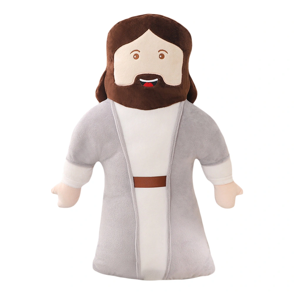 Cartoon Jesus Stuffed Plush Doll, Cute Soft Pillow Toy Birthday Gift