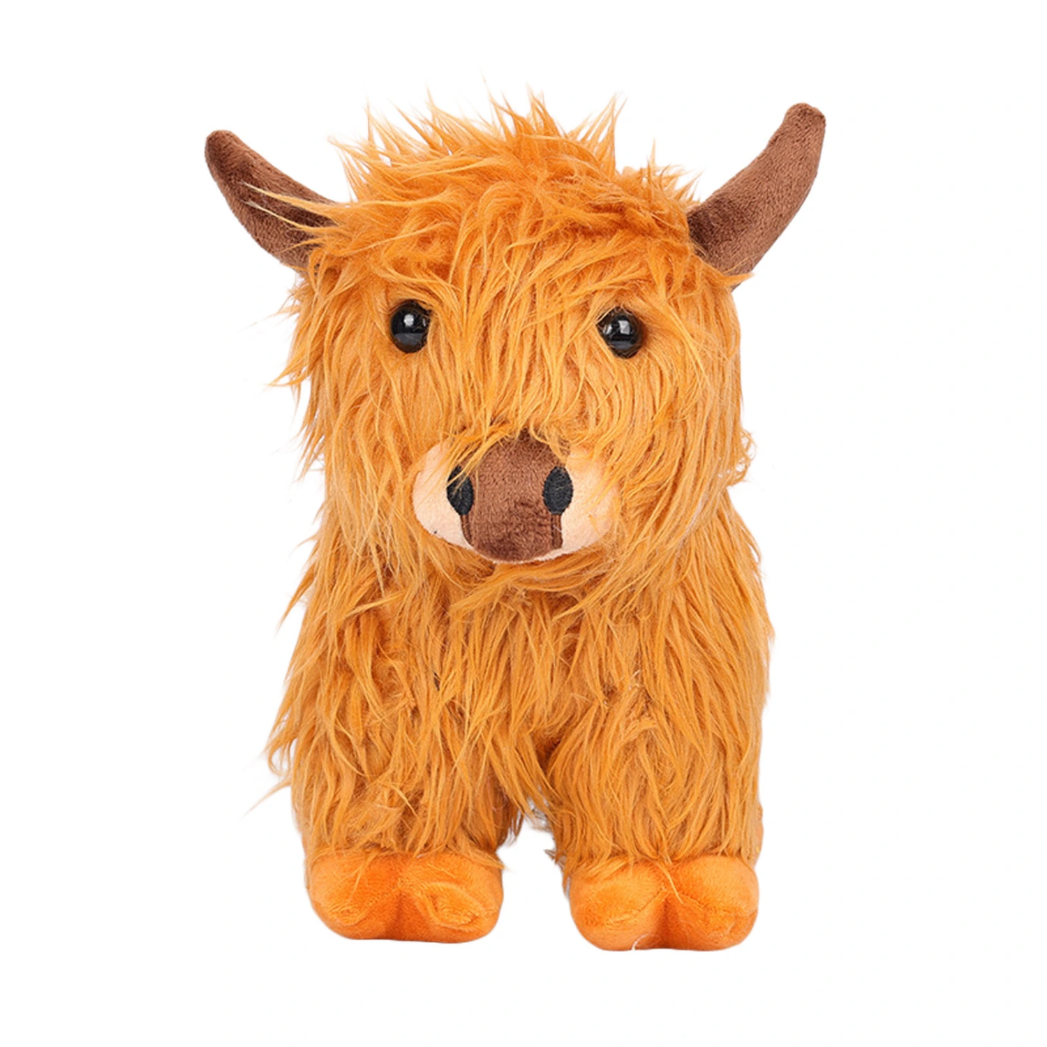 Highland Cow Stuffed Animals Fluffy Highland Cow Plush Toys Bull Dolls
