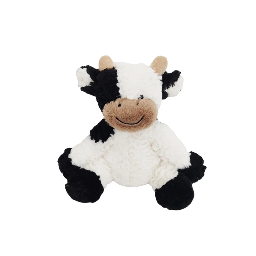 Cow Stuffed Animals, Cute Cow Dolls Sitting Cow Plush Toys Pillows