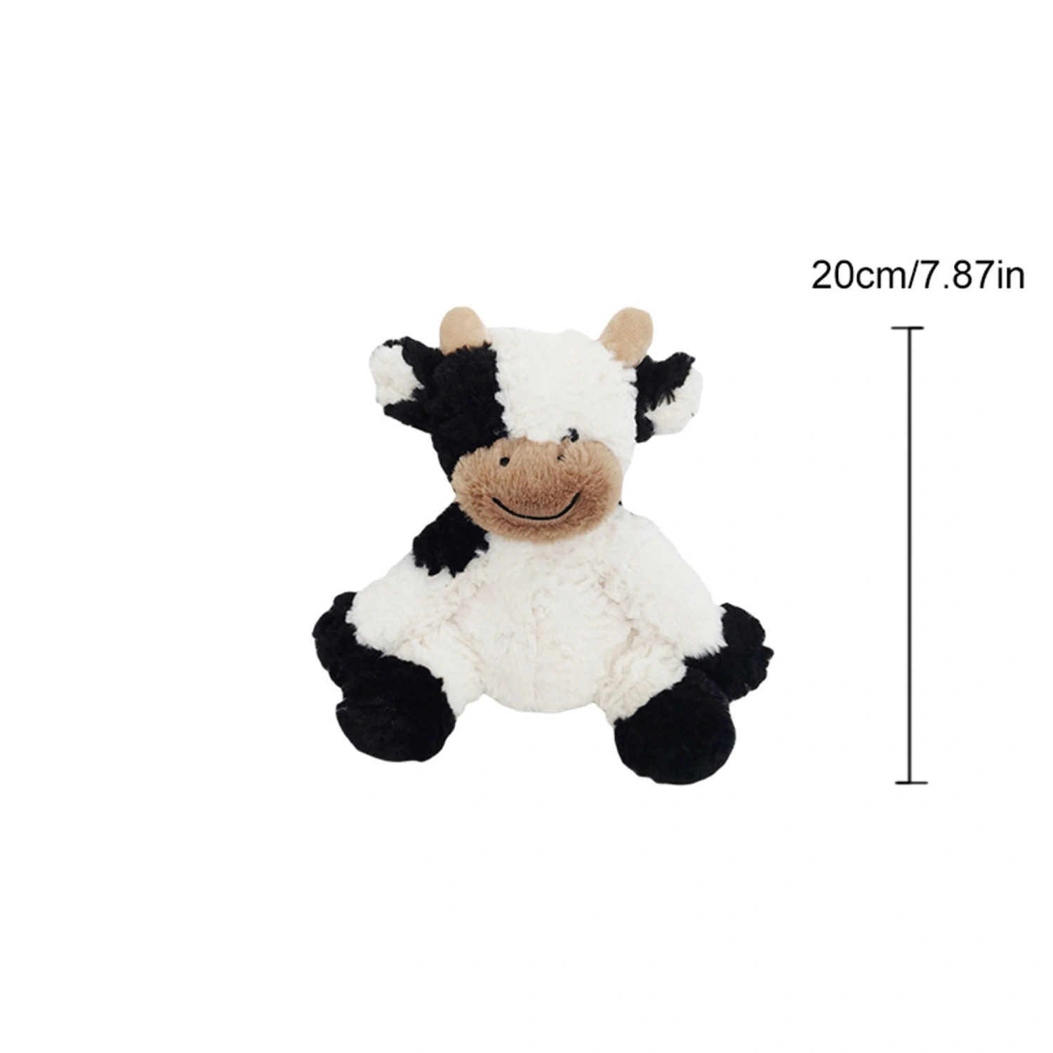 Cow Stuffed Animals, Cute Cow Dolls Sitting Cow Plush Toys Pillows