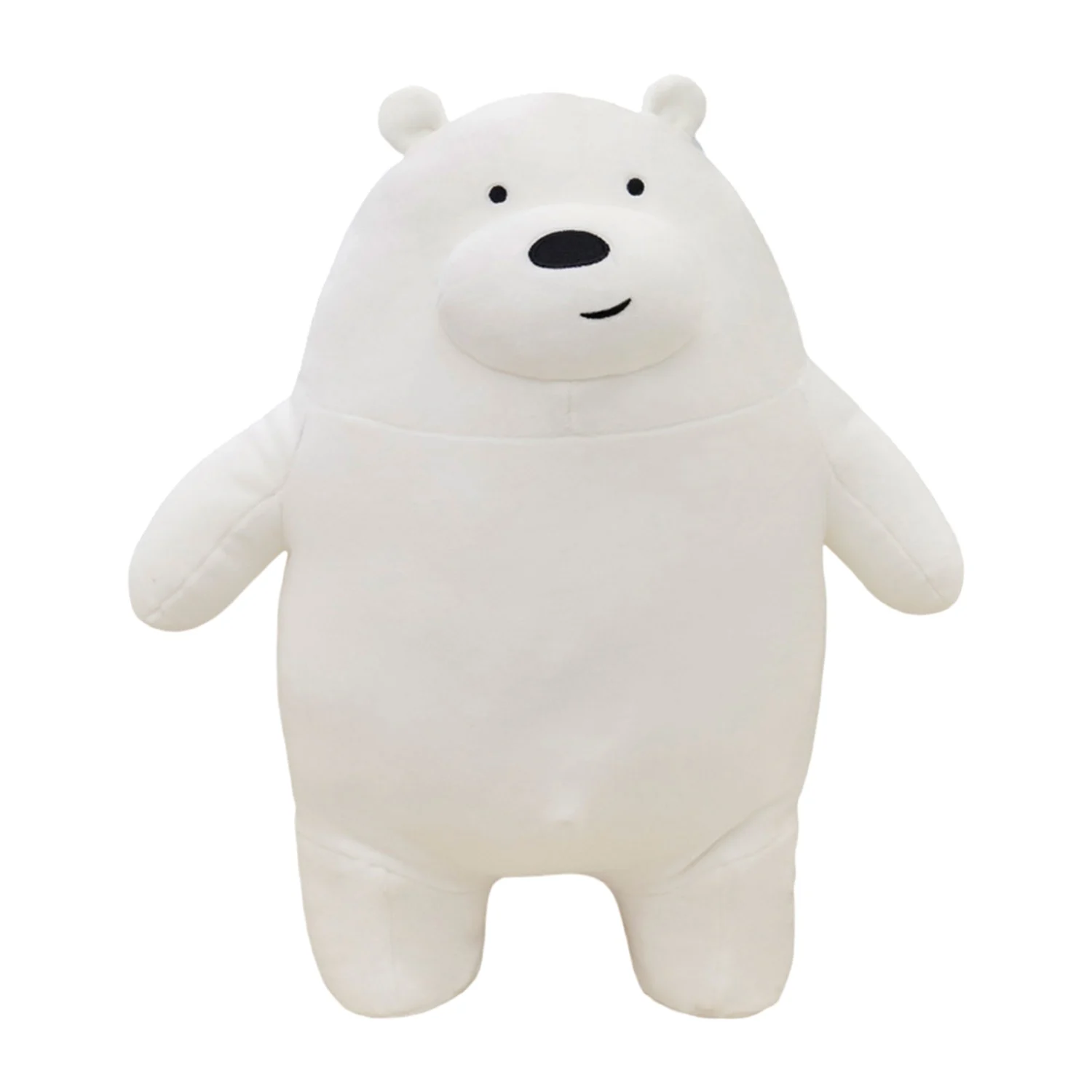Cartoon Bear/Panda Plush Doll, Cute Soft Throw Pillow Stuffed Toy