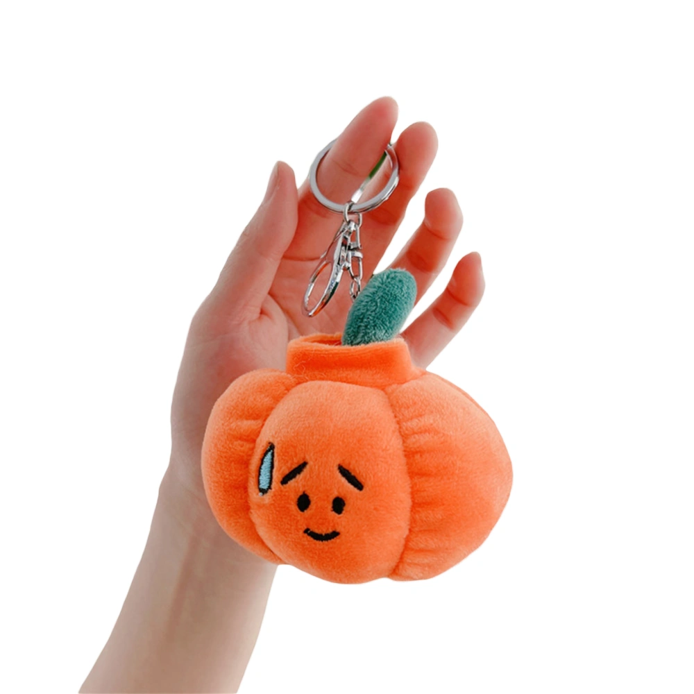 Pumpkin Plush Keychain Pumpkin Stuffed Animals Toys Plush Doll