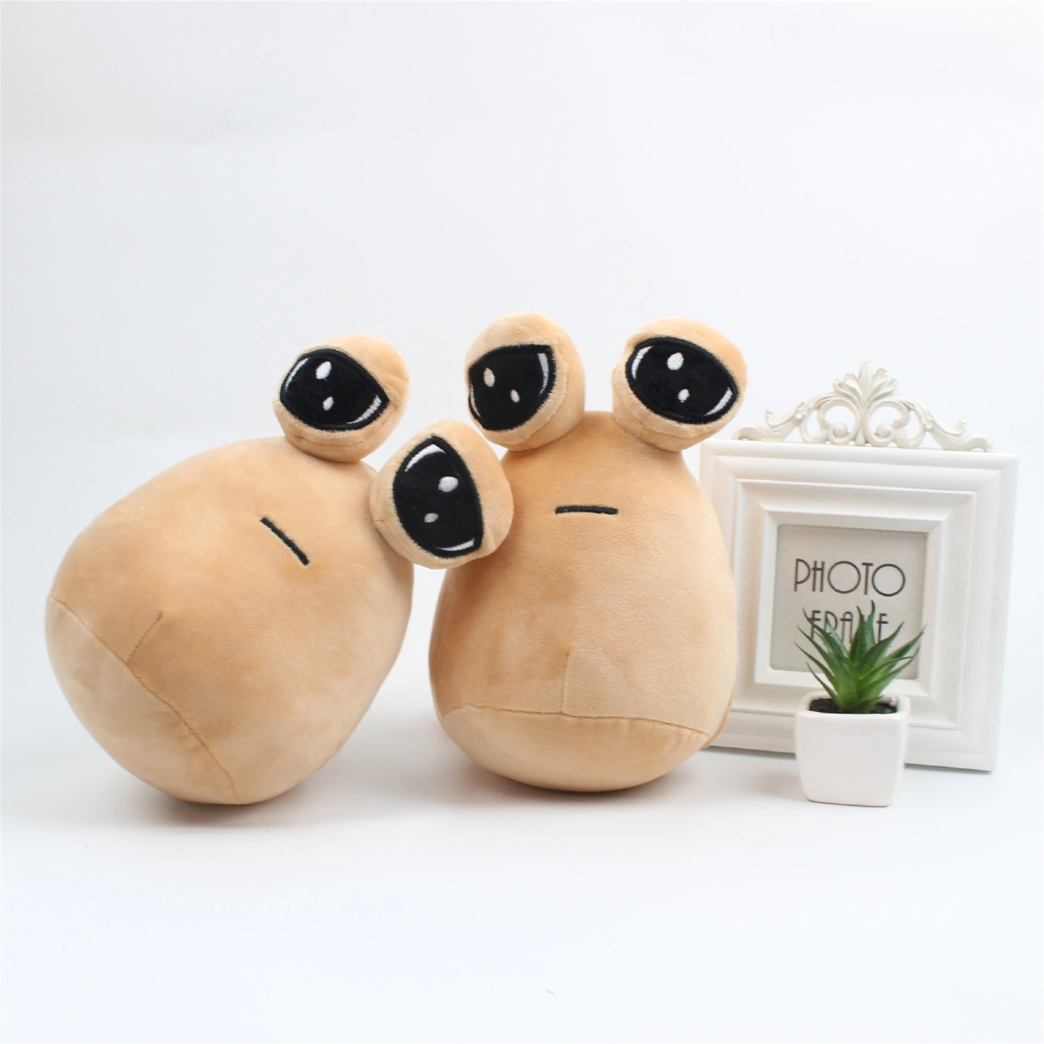 Cartoon Alien Plush Doll, Cute Soft Stuffed Toy Birthday Gift