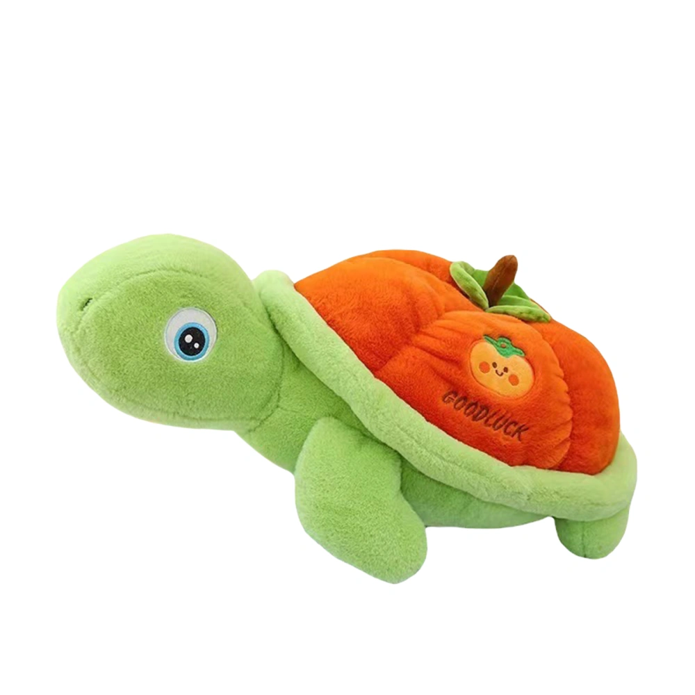 Stuffed Pumpkin Turtle Plush Soft Animal Toy Cute Doll Throw Pillows 