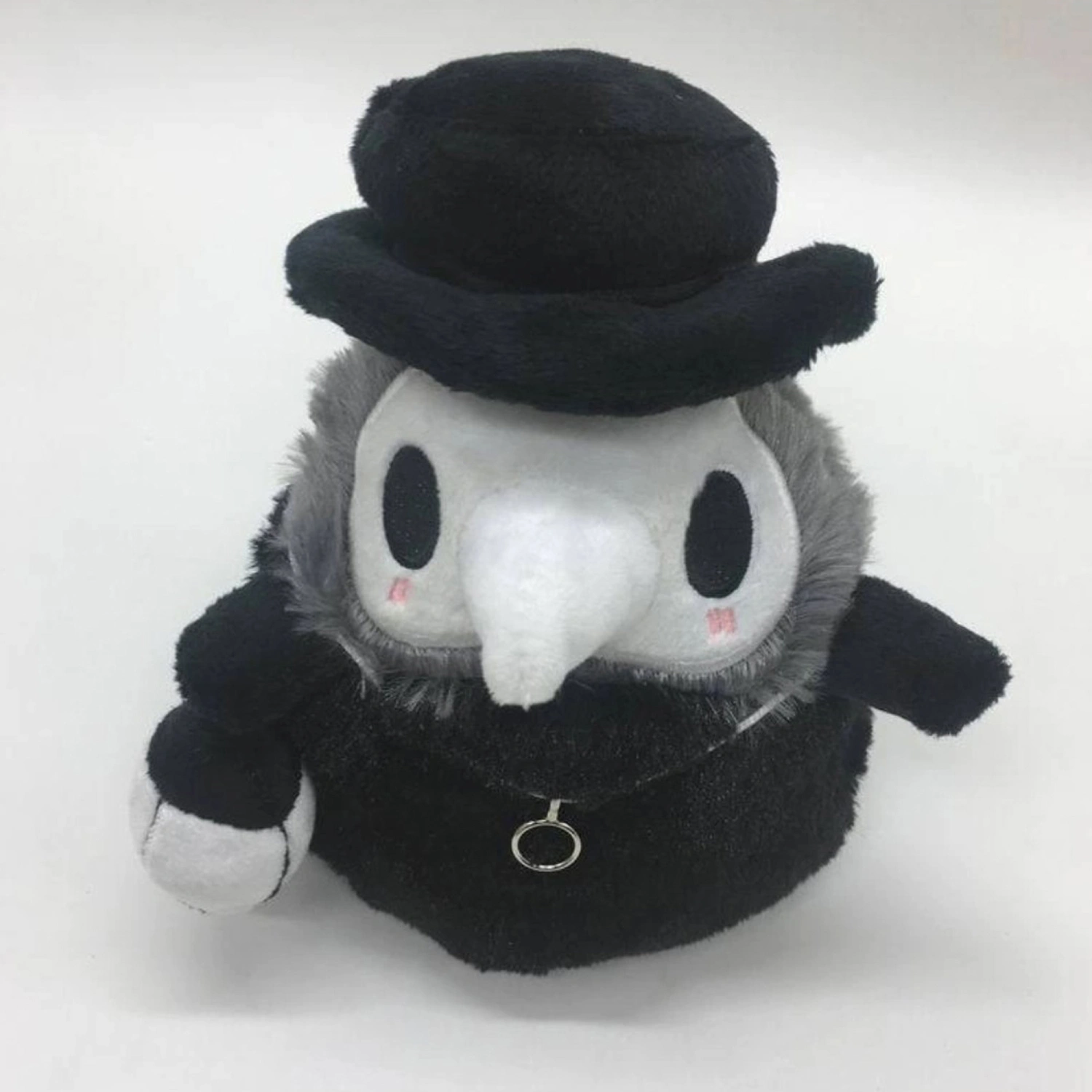 Cute Bird Plush Toy Halloween Glow in The Dark Bird Stuffed Plushie