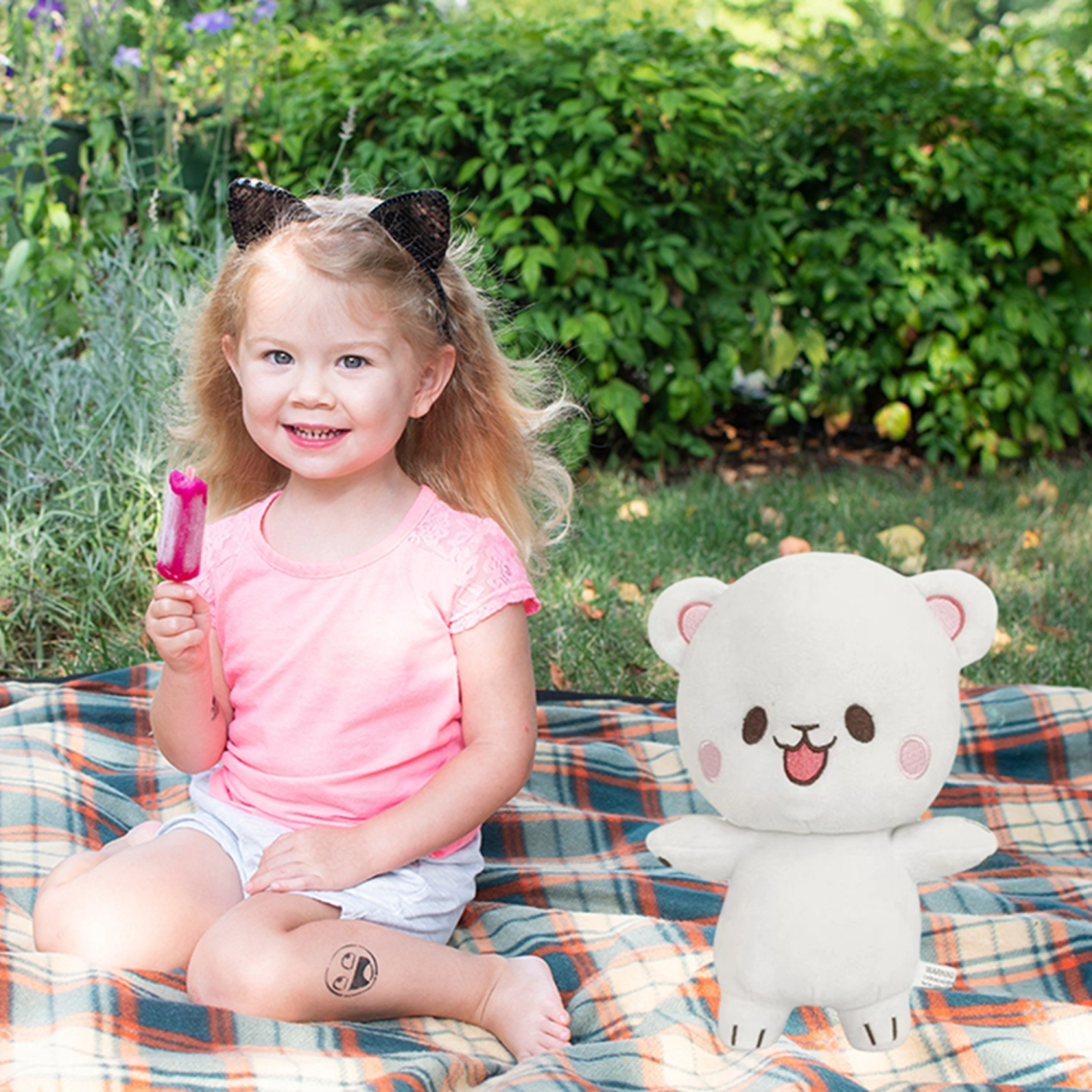 Bear Stuffed Animal Soft Bear Doll Kawaii Cartoon Plush Toy Gift