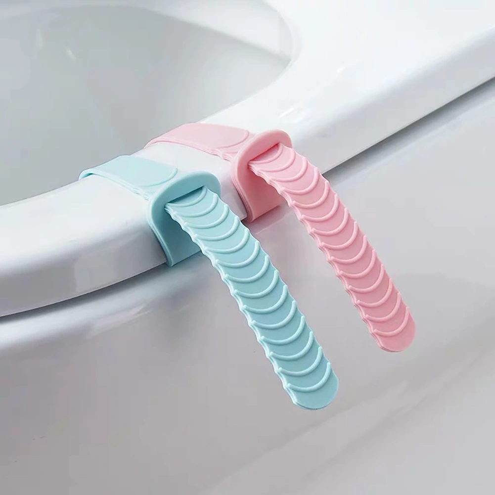 Portable Toilet Seat Lifter Solid Color Anti-dirty Foldable Toilet Handle