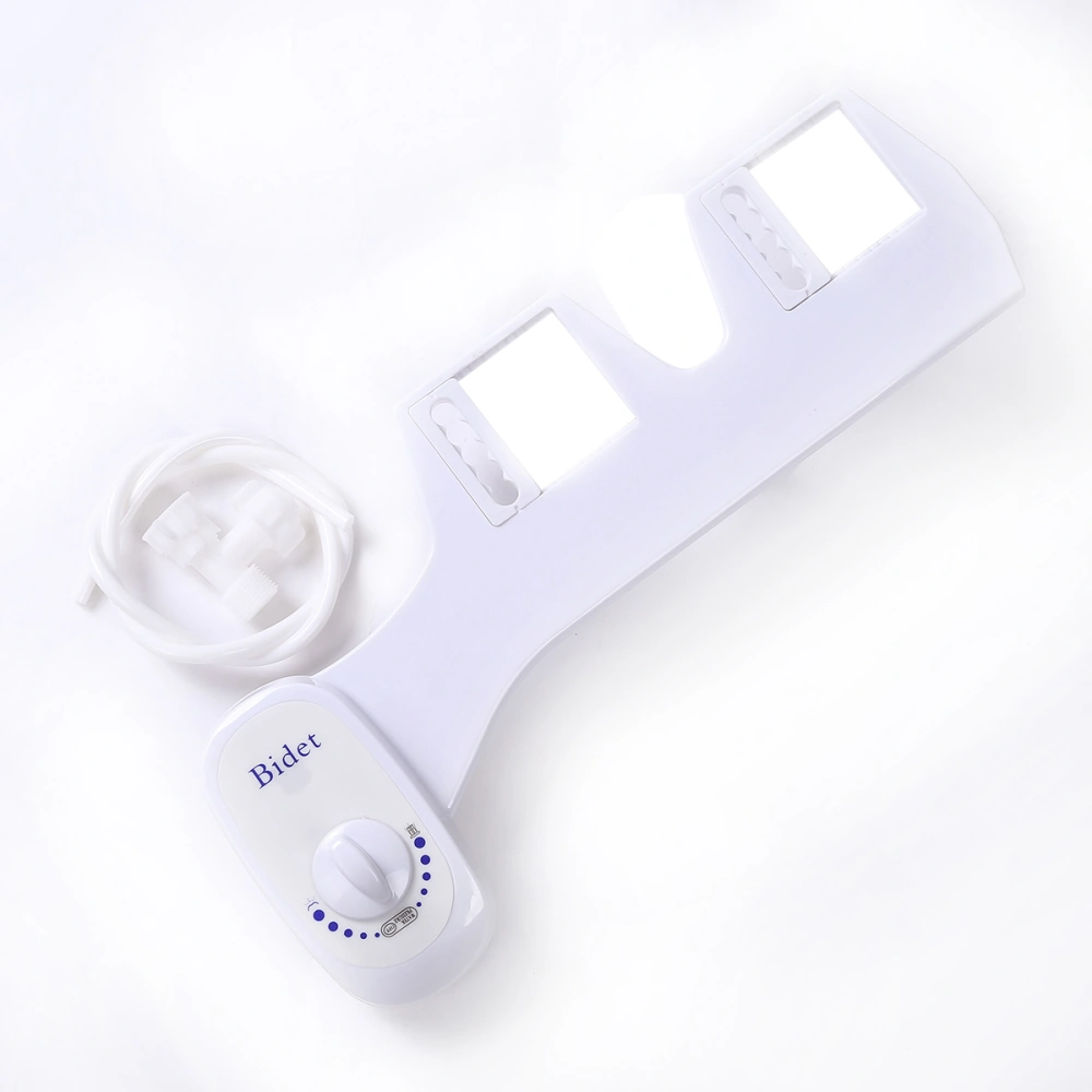 Simple Smart Toilet Washer, Dual Nozzle Toilet Seat Attachment