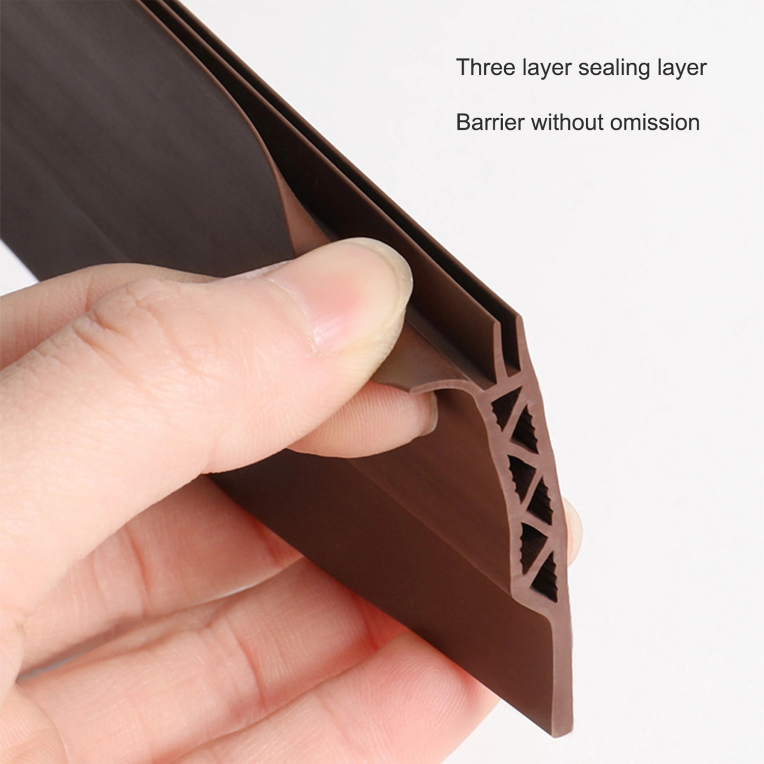 Door Draft Stopper Blocker Bottom Seal Dust and Noise Insulation Strip