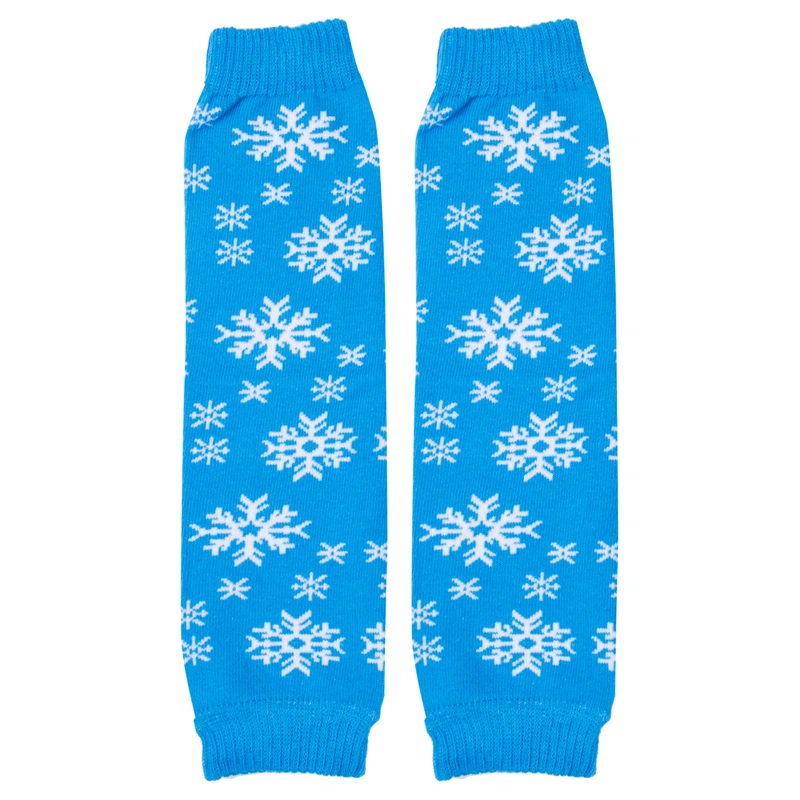 Baby Xmas Leg Warmers, Warm Tights Cable Seamless Knit Striped Leg Warmers