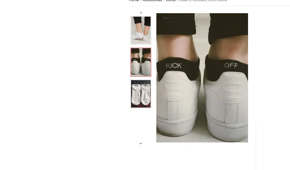 Men Spring/Summer Casual Funny Socks  Long/Short Letter Print/Solid Hose