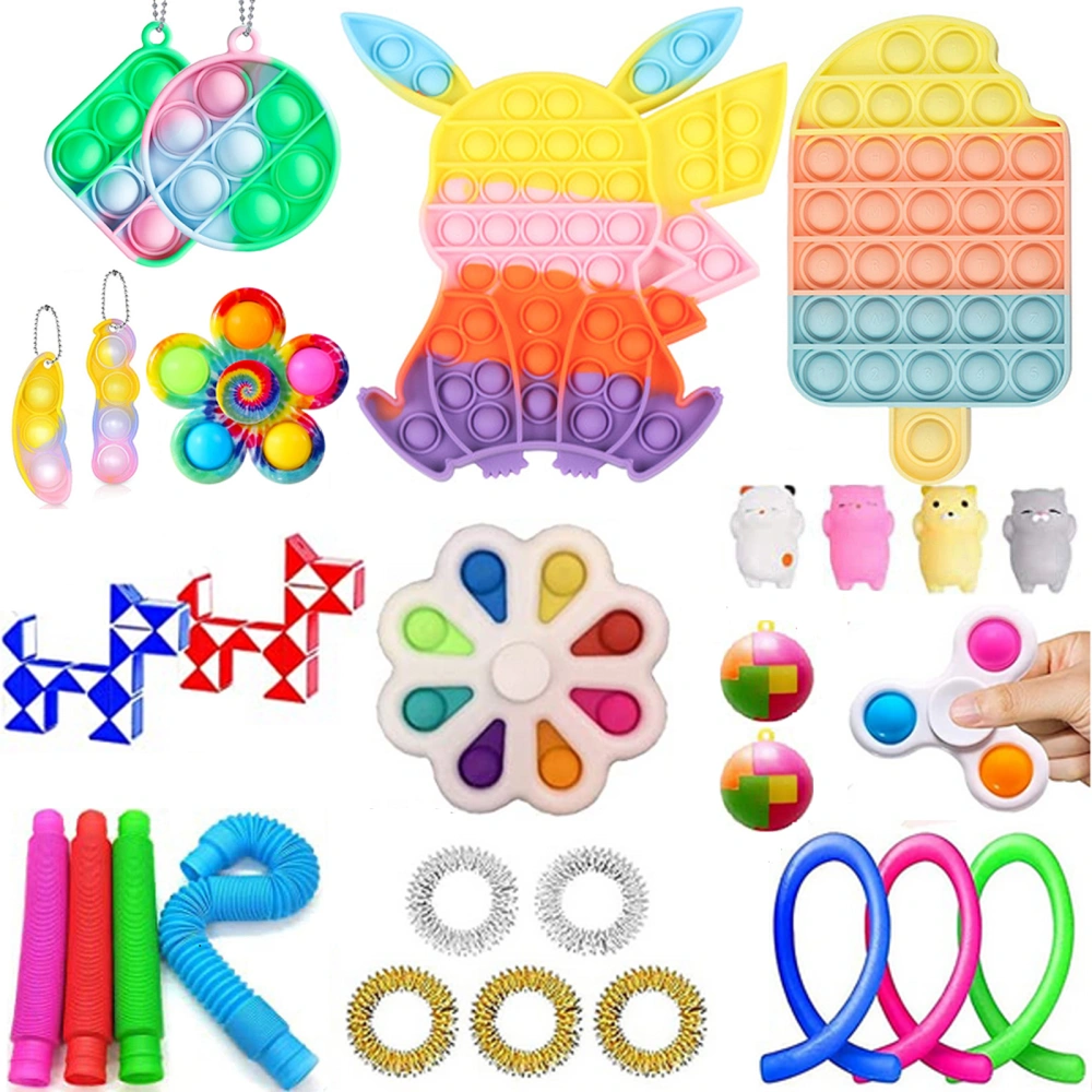 Sensory Fidget Toys Set, Anxiety Stress Relief Hand Toys Kit