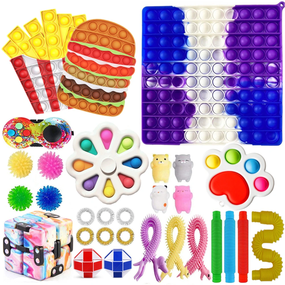 Sensory Fidget Toys Set, 24Pcs Stress Relief Toys Kit Carnival Prize