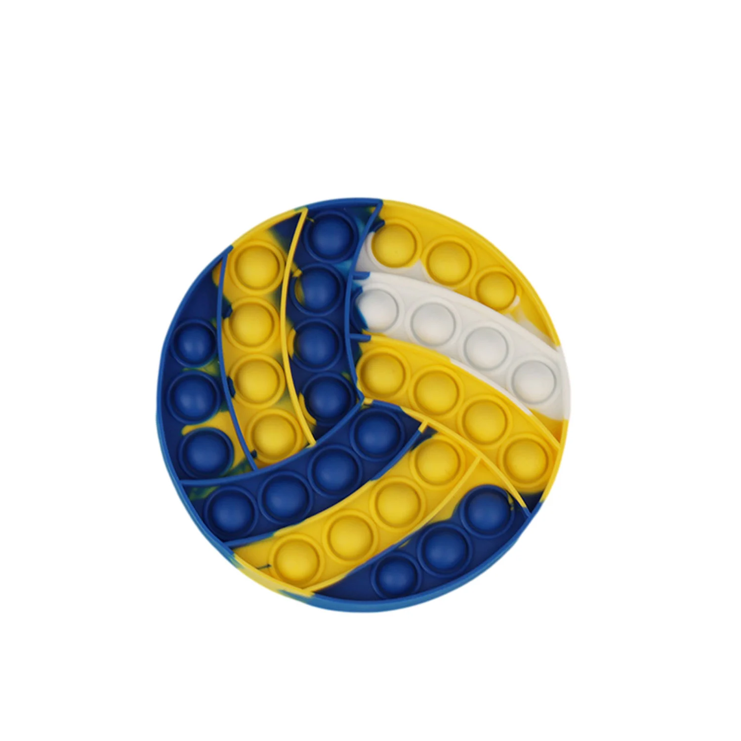 Bubble Fidget Toy, Sports Ball Shape Stress Relief Sensory Toy
