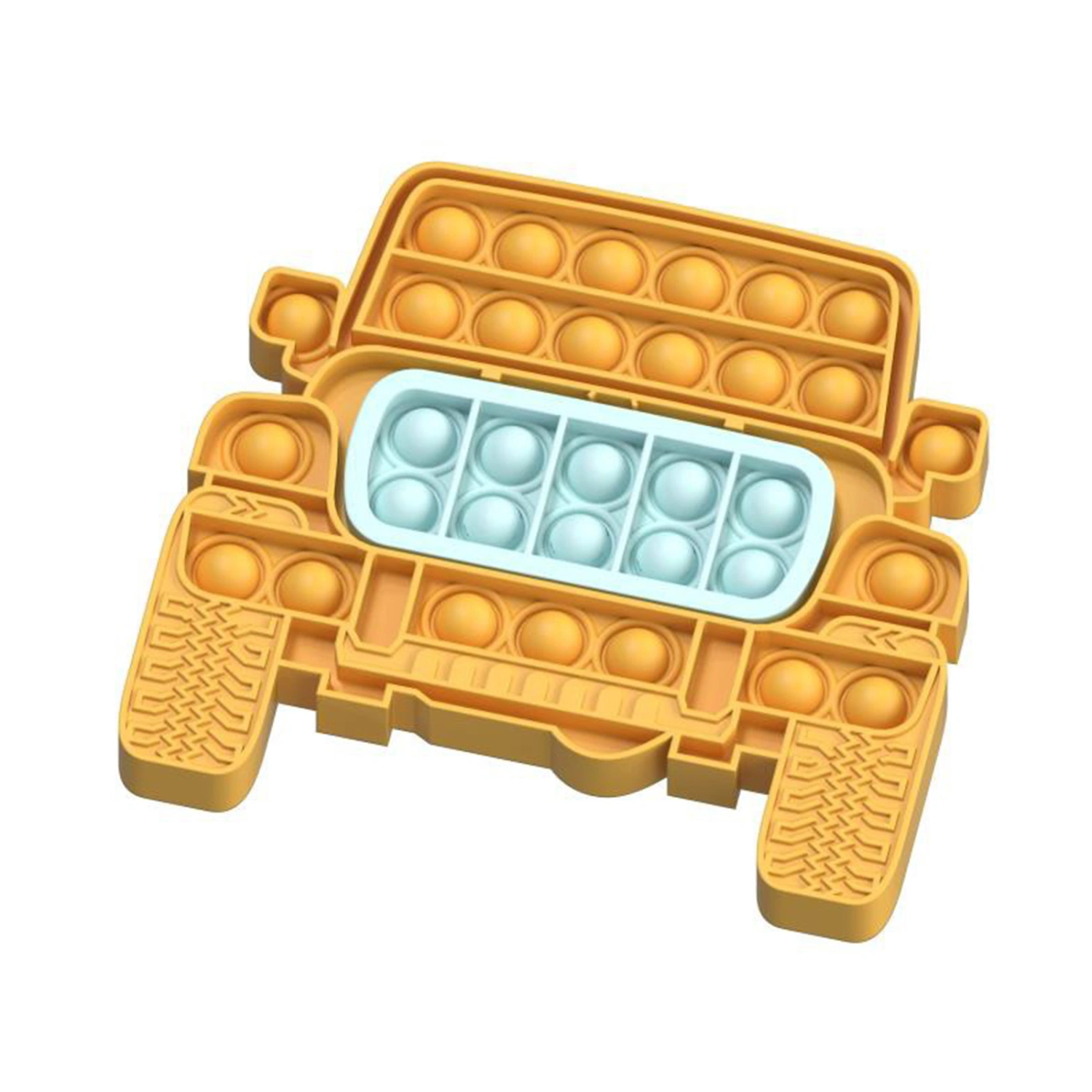Creative Shaped Educational Toys, Assorted Color Push Bubbles Toys