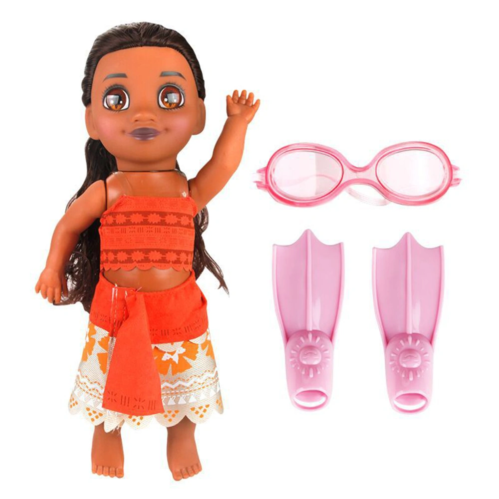 Little Kids Electric Swimmer Doll, Funny Big Eyes Flexible Baby Dolls