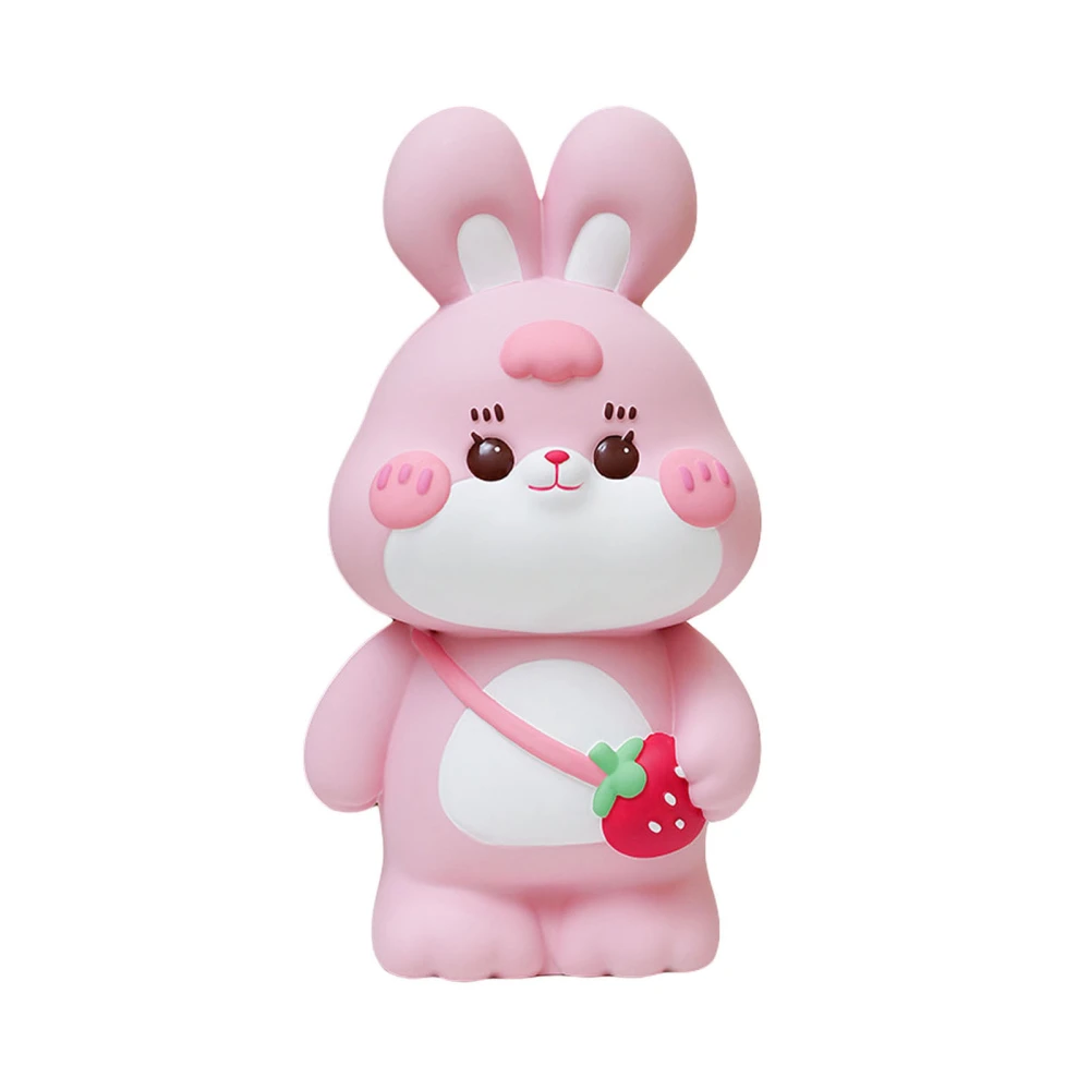 Piggy Bank, Shatterproof Rabbit Bear Coin Money Bank for Saving Money