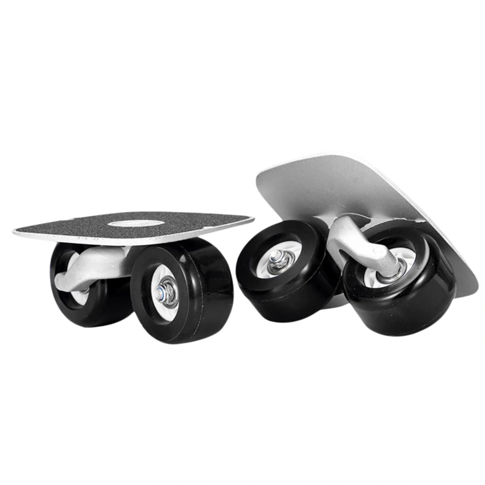 Portable Roller Road Drift Skates Plate Anti-Slip Split Skateboard