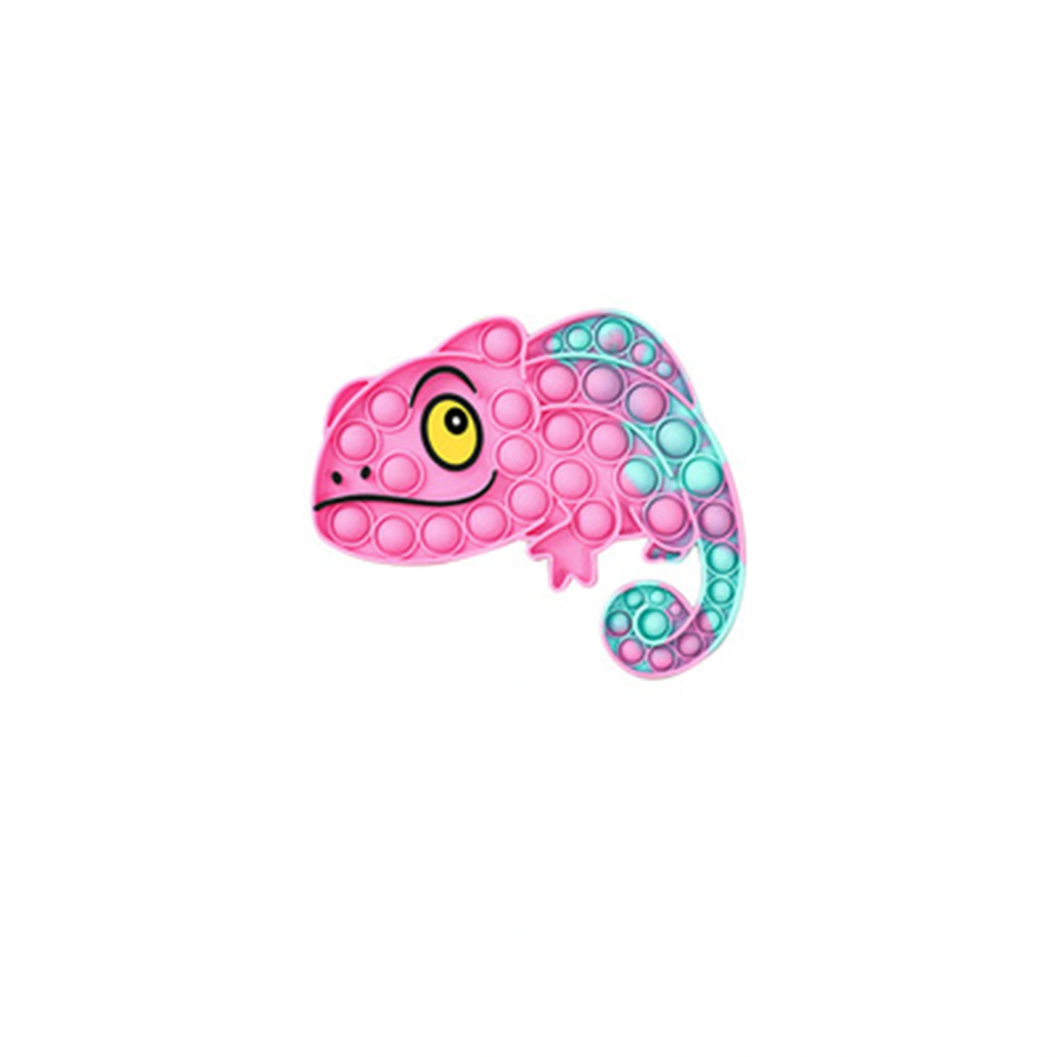 Bubble Fidget Toy, Ice Cream Chameleon Horse Shaped Stress Relief Toy