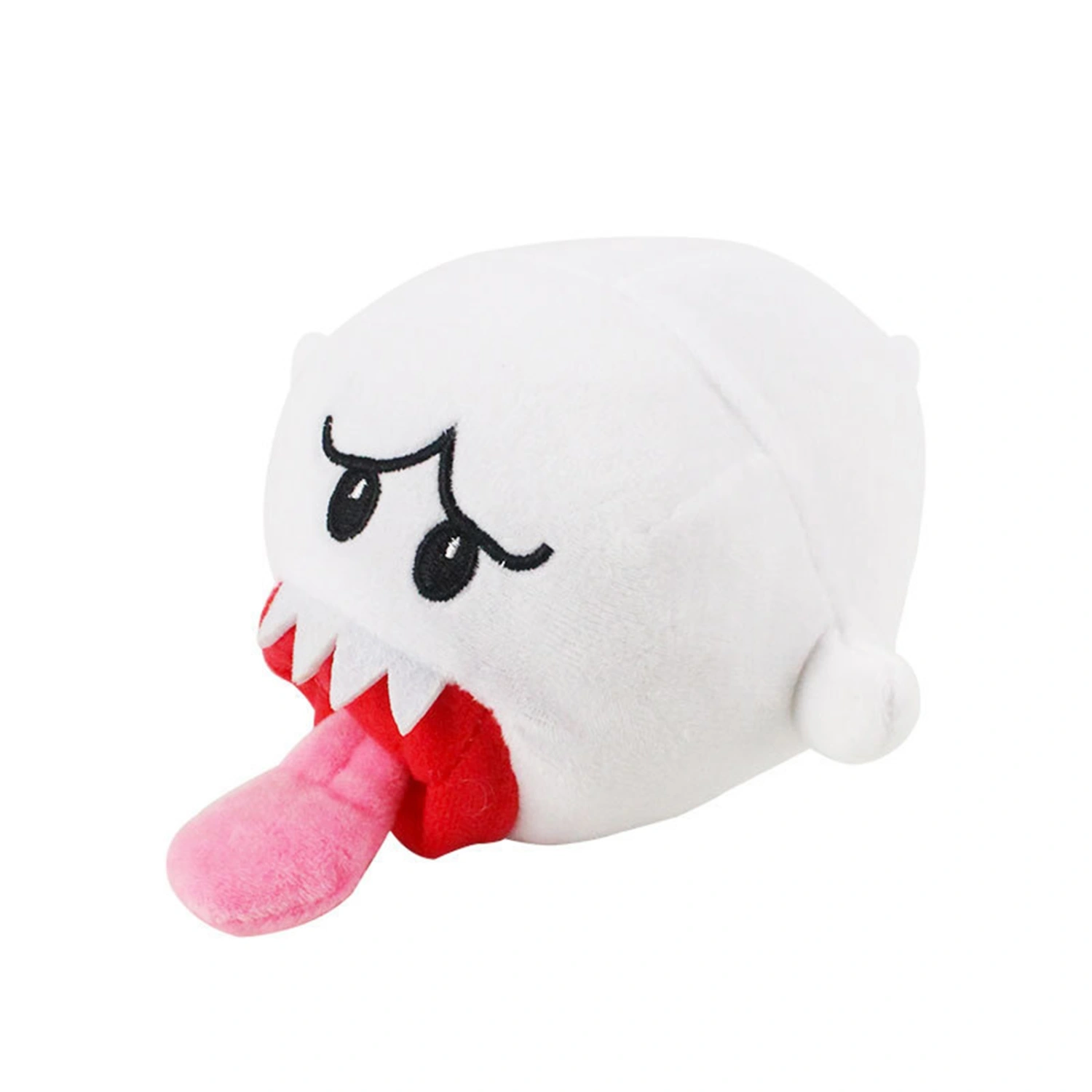 White Plush Doll, Super Mario Brothers Boo Ghost Stuffed Cotton Toy