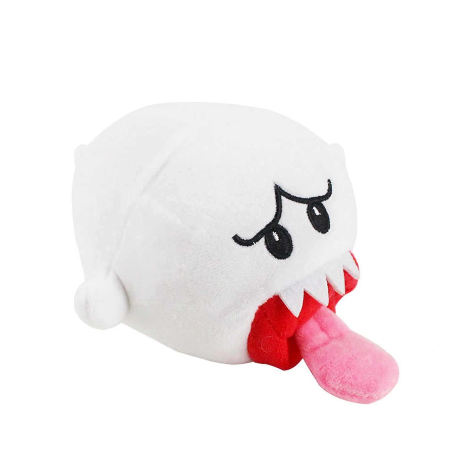White Plush Doll, Super Mario Brothers Boo Ghost Stuffed Cotton Toy