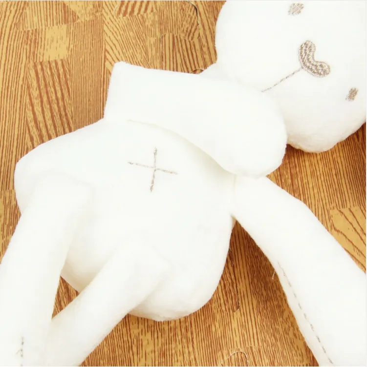 Baby Rattles Toys, Cute Rabbit Hanging Ring Soft Baby Sensory Rattles Toys