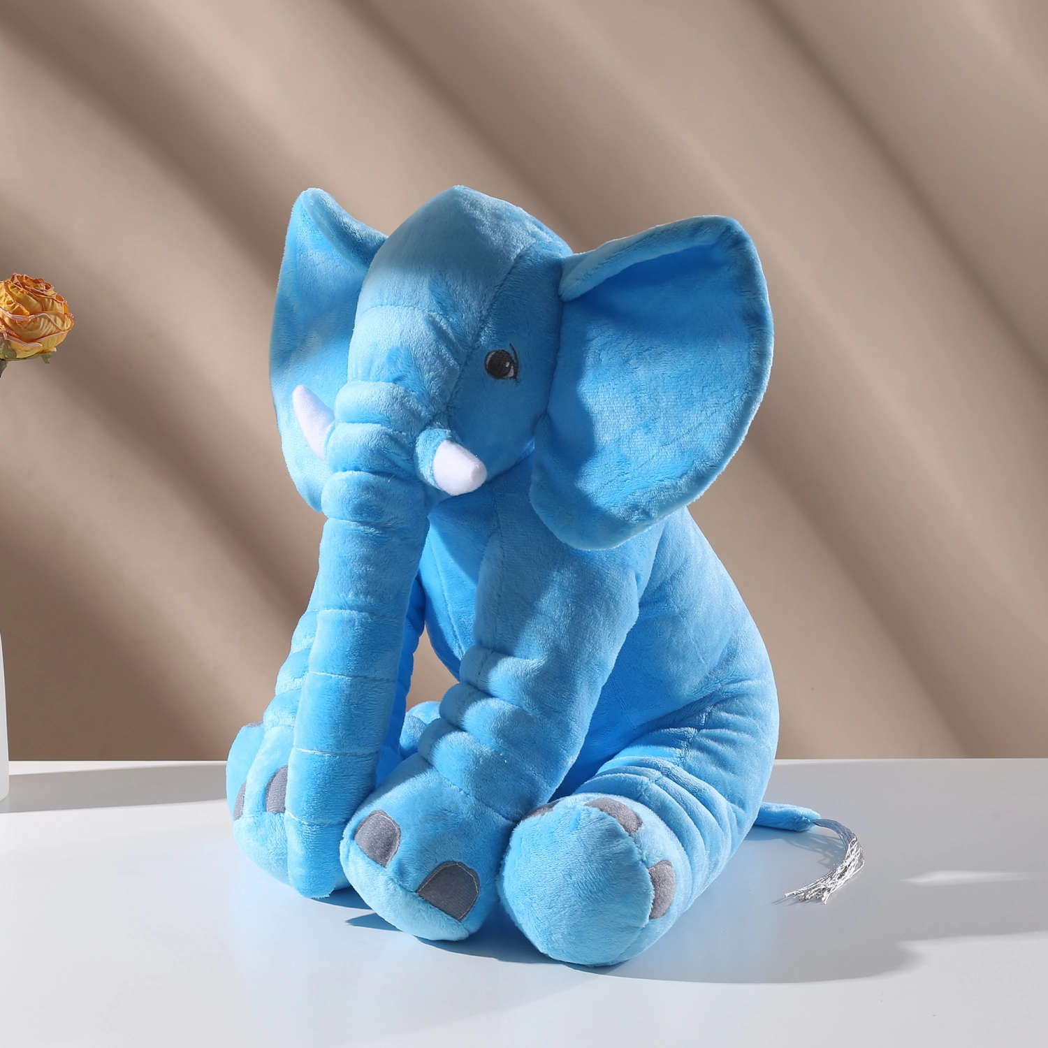 Kids Cute Elephant Plush Toys Cartoon Animal Soft Stuffed Dolls