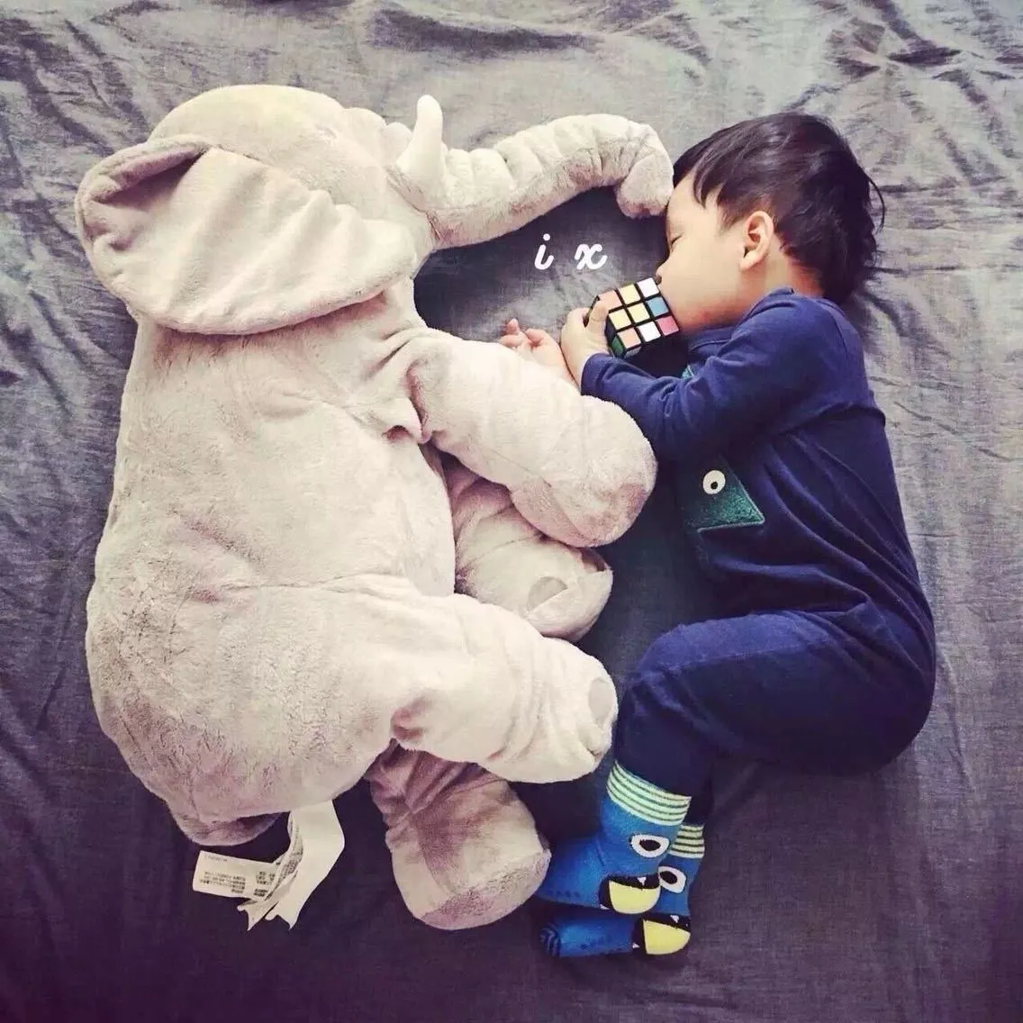 Kids Cute Elephant Plush Toys Cartoon Animal Soft Stuffed Dolls