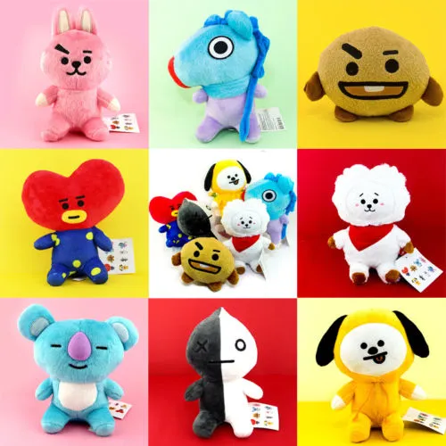 Little Kids Plush Toys, Cute Animals Shapes Stuffed Soft Plush Dolls