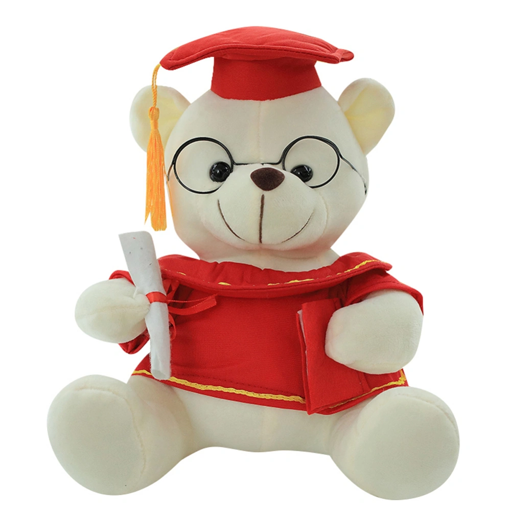 Meaningful Stuffed Toys, Graduation Fluffy Bear with Doctoral Diploma