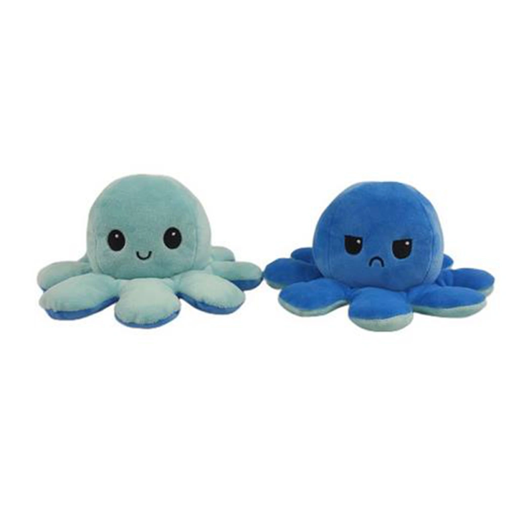 Little Kids Plush Toys, Cartoon Reversible Octopus Dolls, Soft Stuffed Dolls