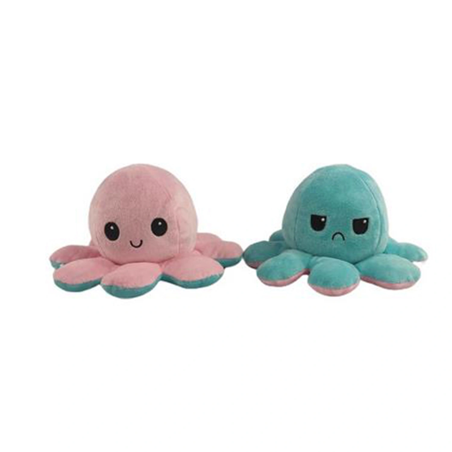 Little Kids Plush Toys, Cartoon Reversible Octopus Dolls, Soft Stuffed Dolls