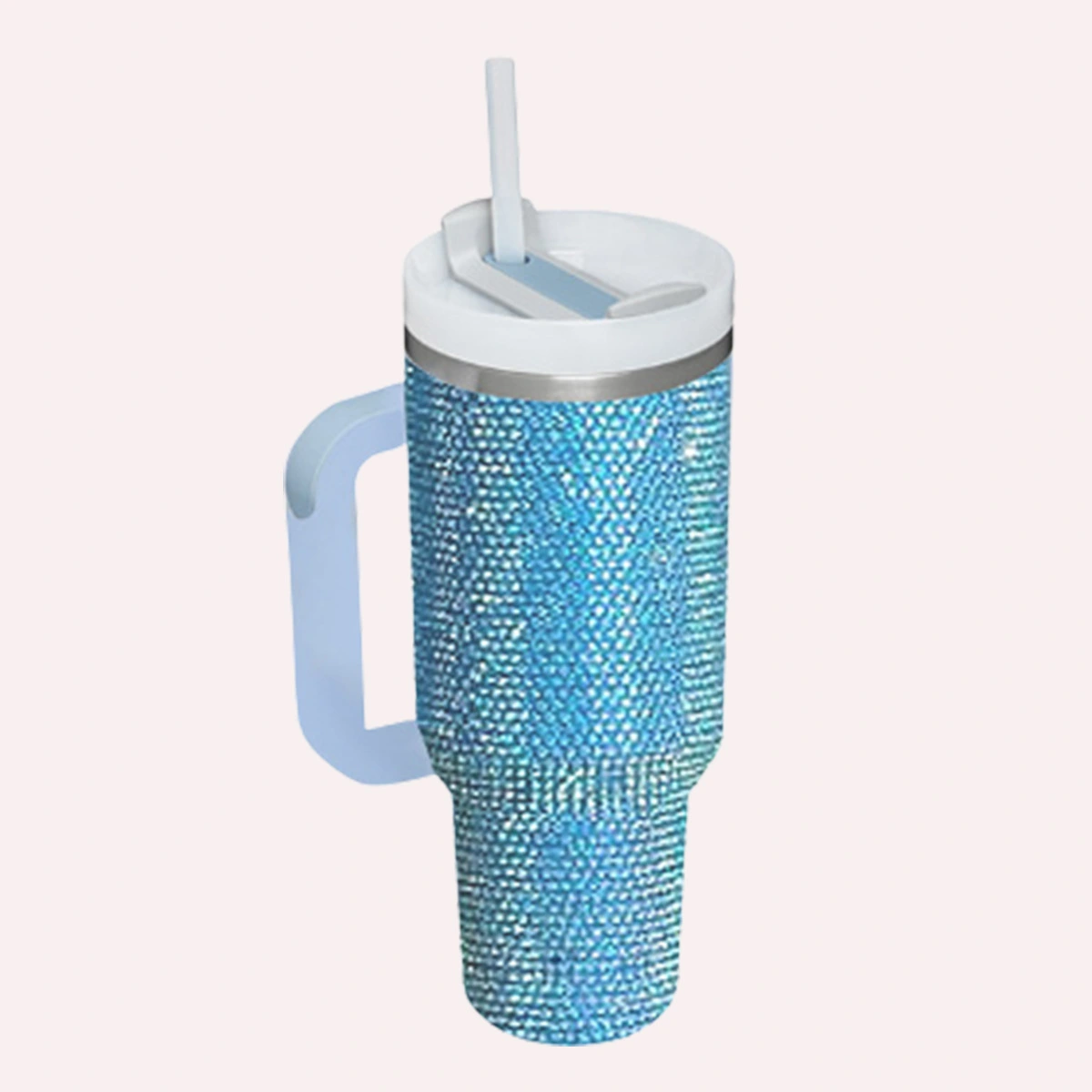 40 oz Stainless Steel Travel Car Vacuum Insulated Thermos with Handle