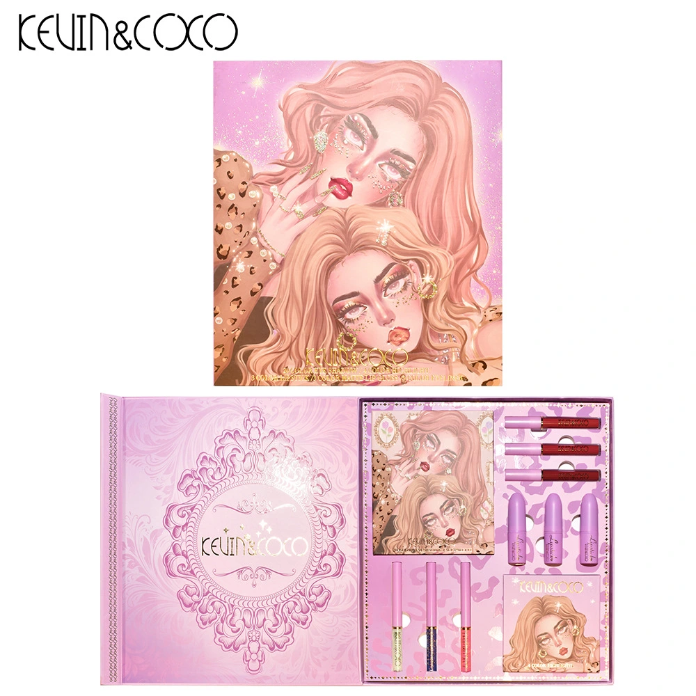 Makeup Set, Eyeshadow Palette Lipstick Lip Gloss Highlighter Cosmetics