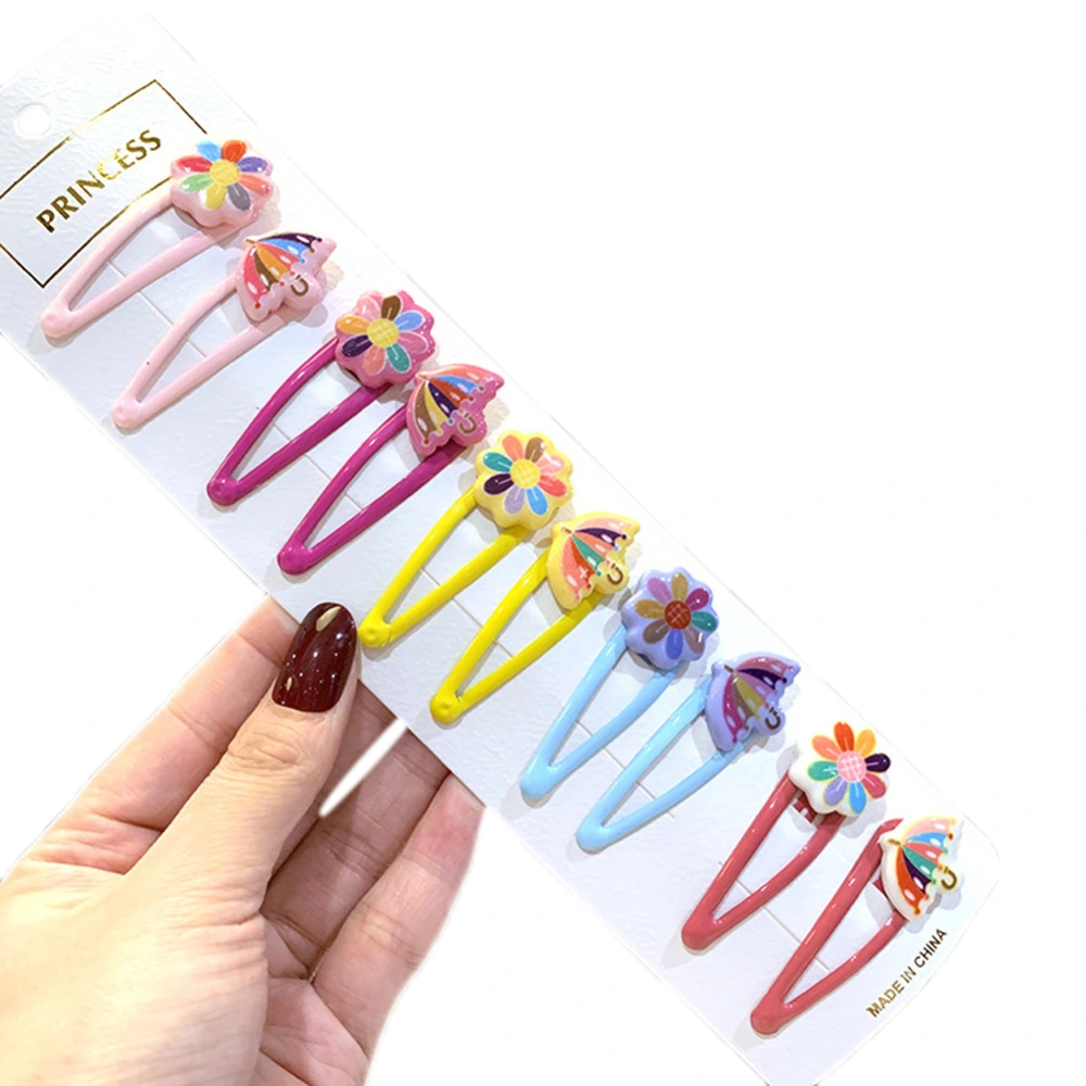 Casual Women Girls Hairpins, Cartoon Fruit/Flower/Umbrella Shape Hair Clips