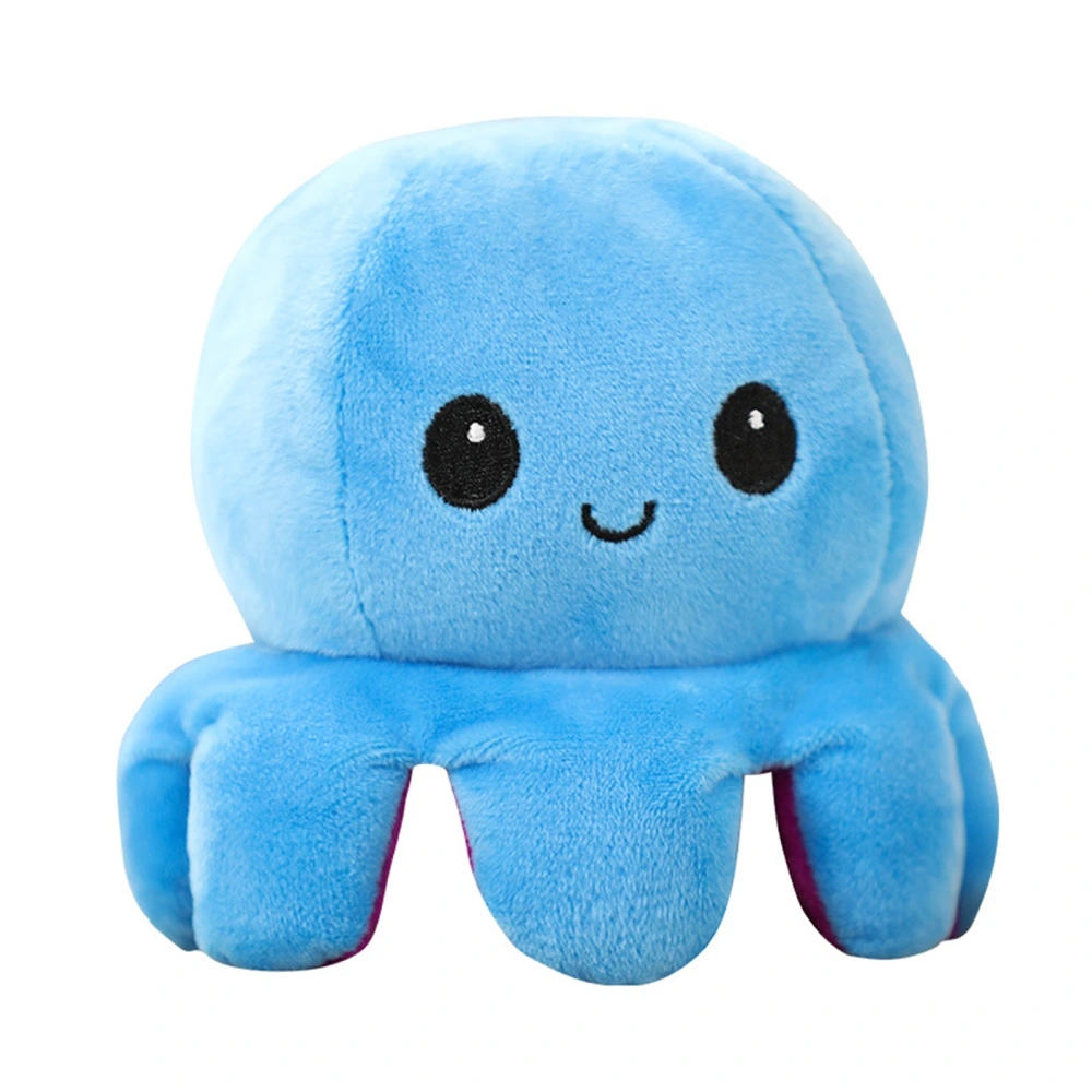 Double-Sided Flip Octopus Plush Toy, Marine Life Toys Creative Toy Gifts